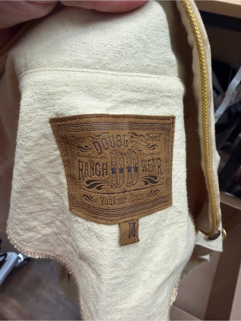 Double D Ranch Vintage style Fringed, native design, Western Jacket - Picture 7 of 7